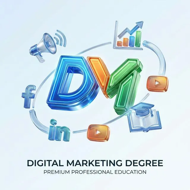 Digital Marketing Certificate Illustration