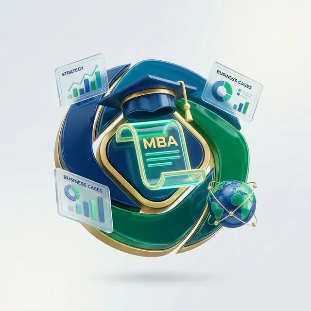 Online MBA Programs Illustration